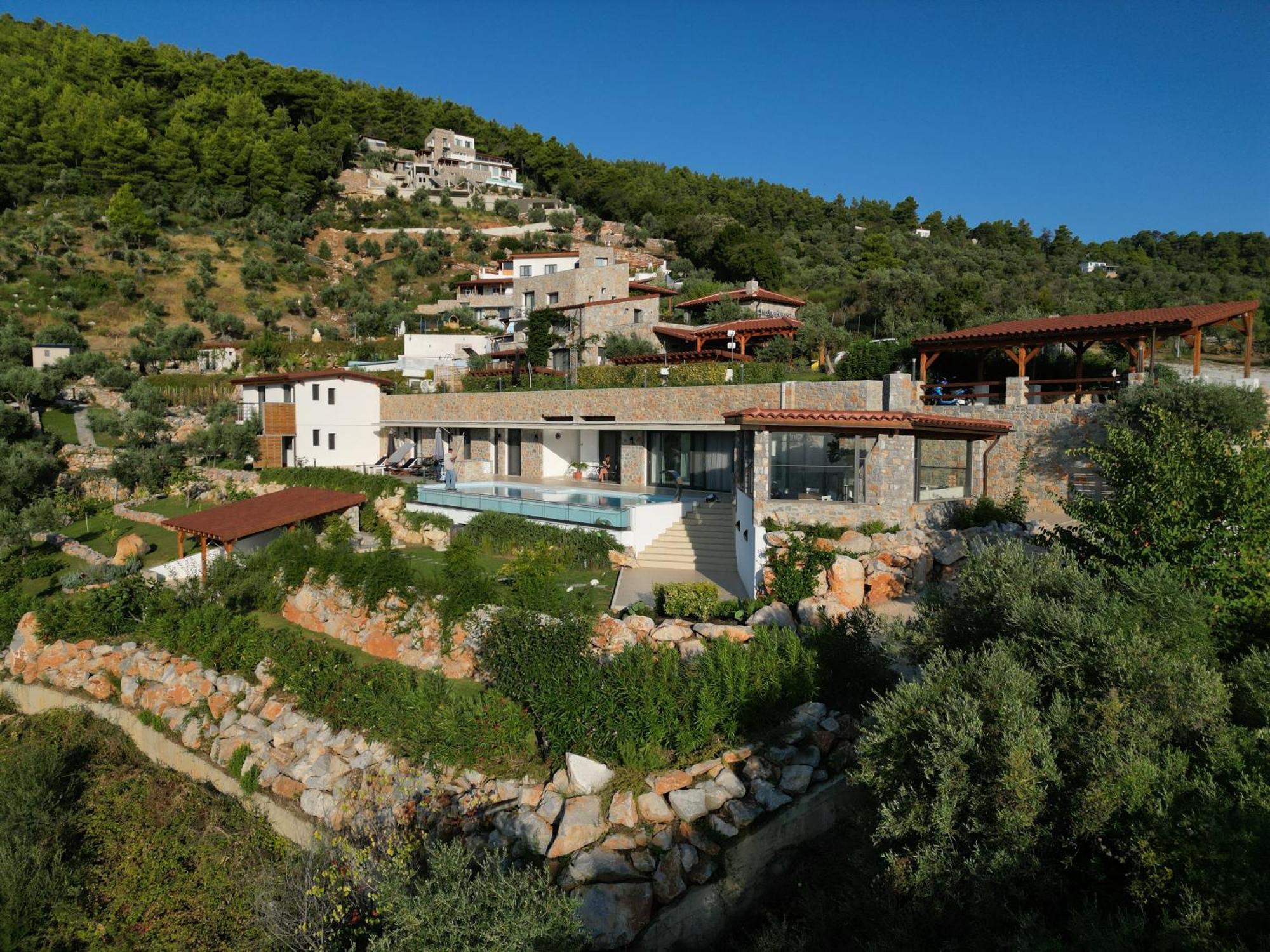 Sky Sea Resort & Villas Megali Ammos  Eksteriør bilde